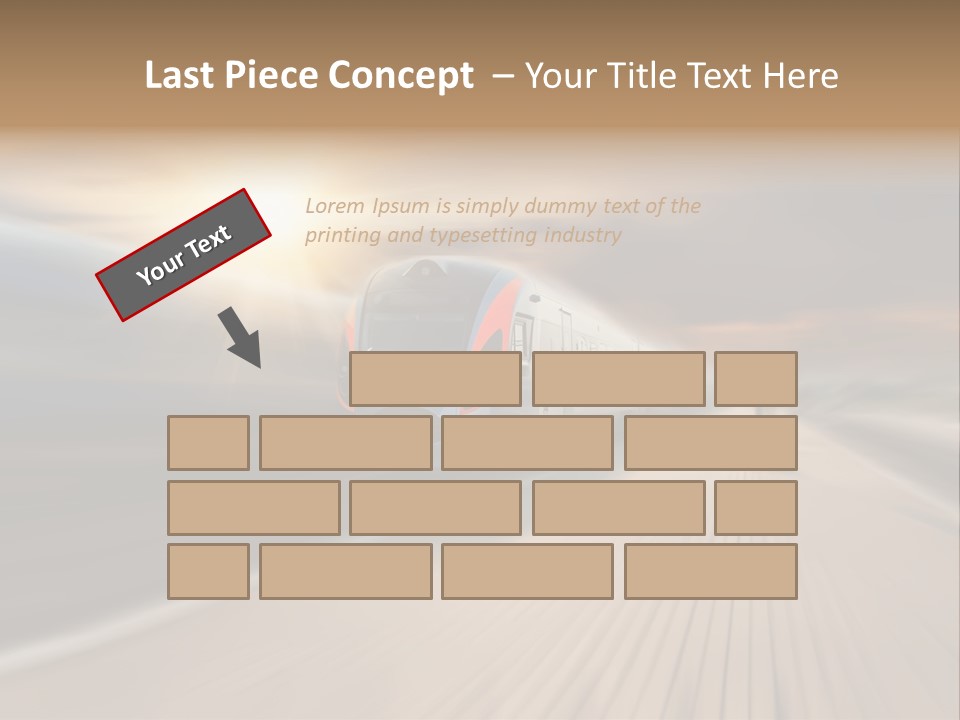 Sky Driver Way PowerPoint Template