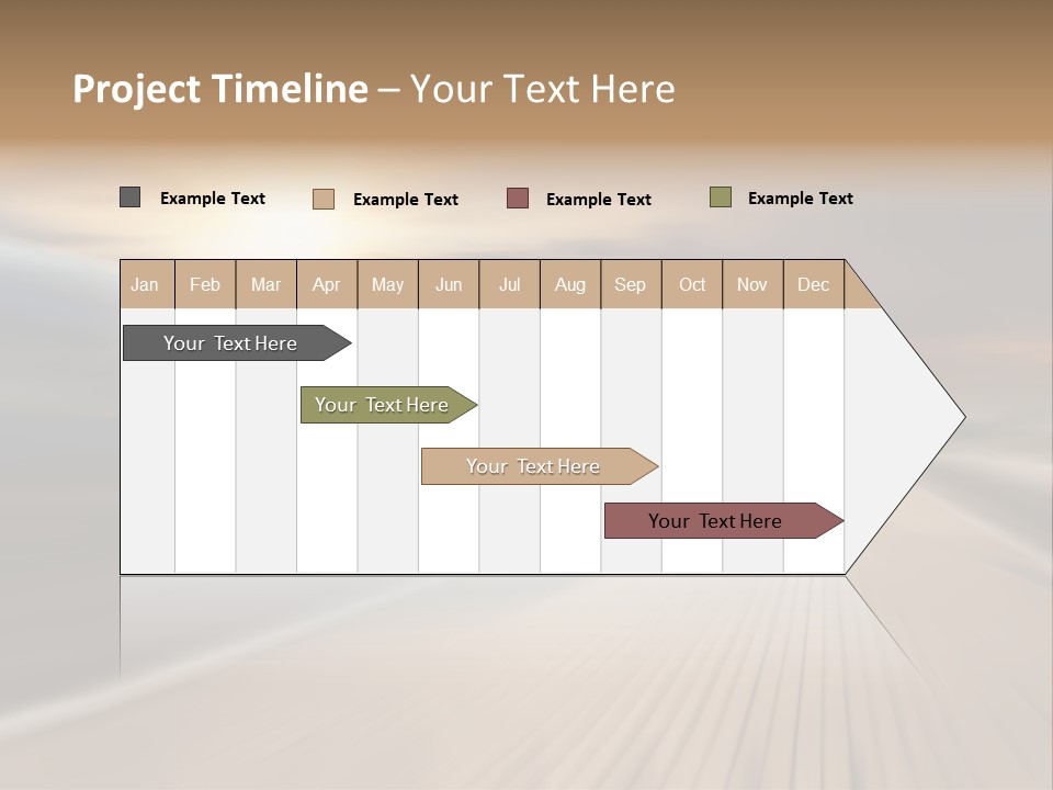 Sky Driver Way PowerPoint Template