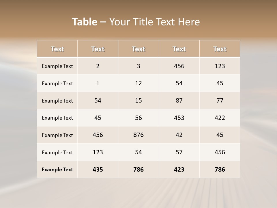 Sky Driver Way PowerPoint Template