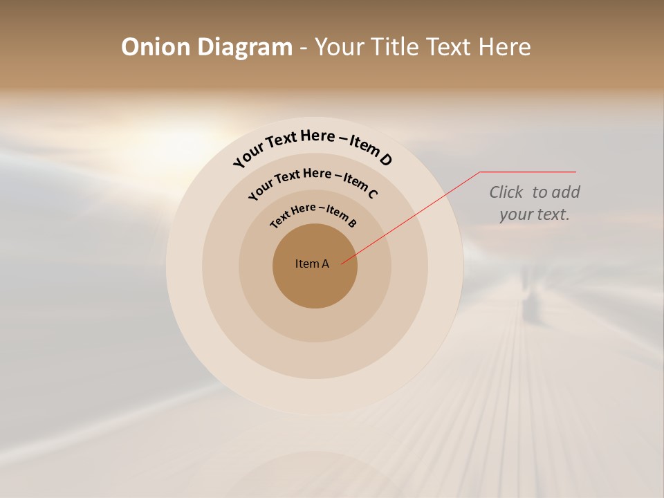 Sky Driver Way PowerPoint Template