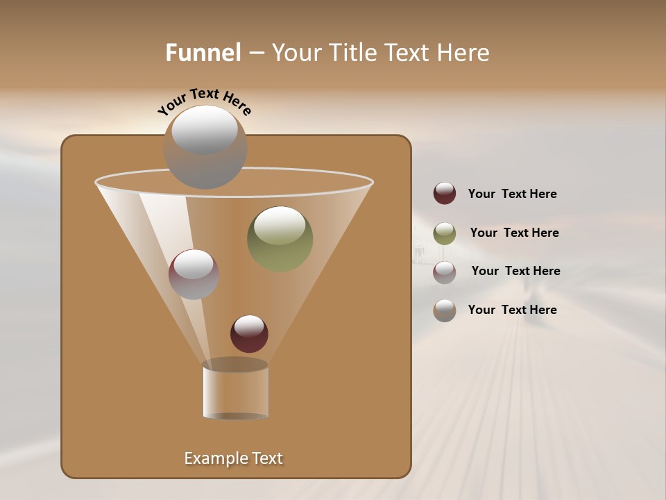 Sky Driver Way PowerPoint Template