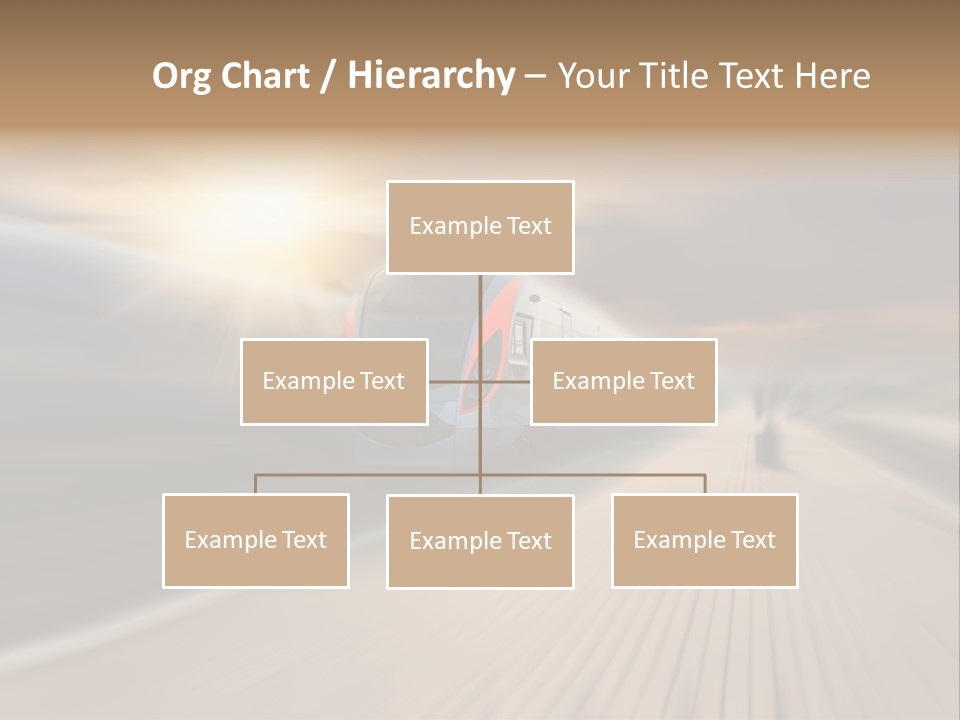 Sky Driver Way PowerPoint Template