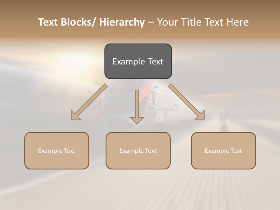 Sky Driver Way PowerPoint Template