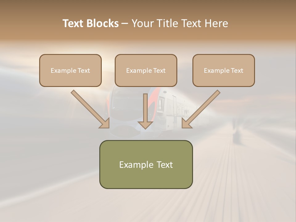 Sky Driver Way PowerPoint Template