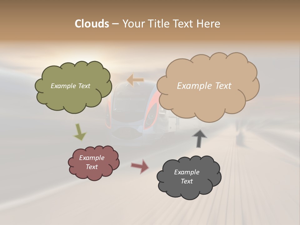 Sky Driver Way PowerPoint Template