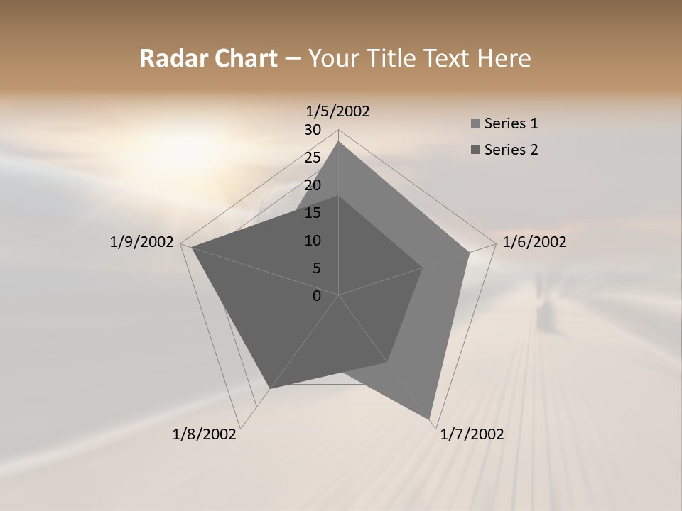Sky Driver Way PowerPoint Template