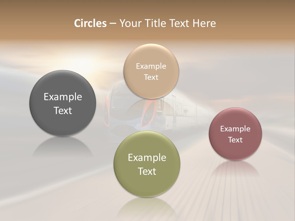 Sky Driver Way PowerPoint Template
