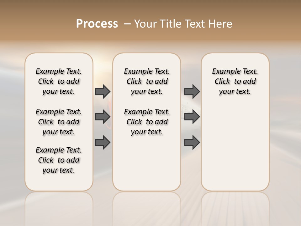 Sky Driver Way PowerPoint Template