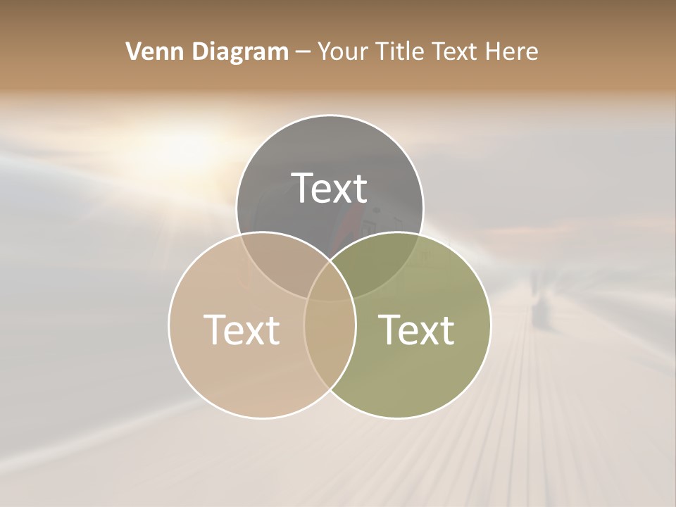 Sky Driver Way PowerPoint Template