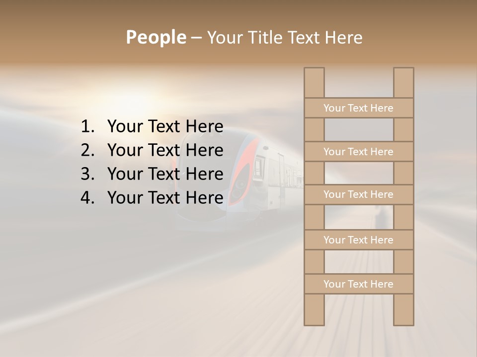 Sky Driver Way PowerPoint Template