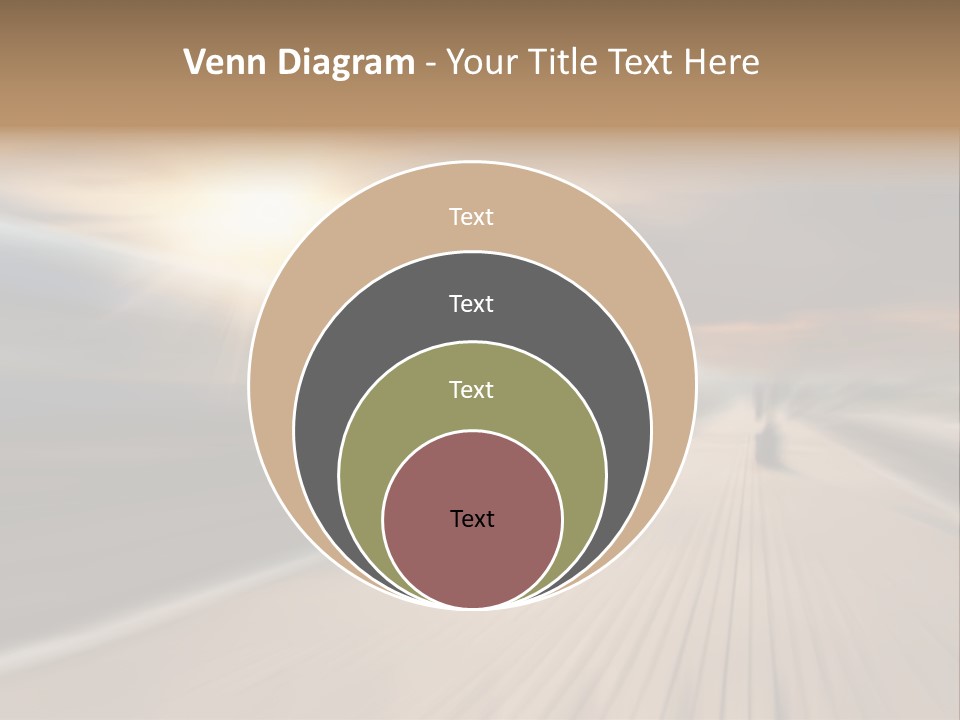 Sky Driver Way PowerPoint Template