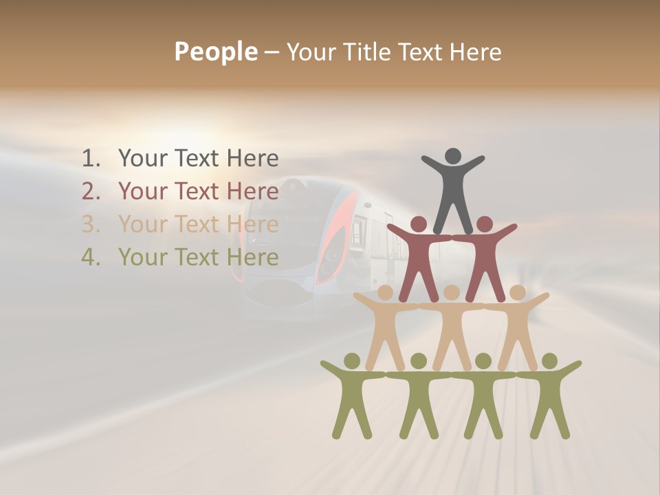 Sky Driver Way PowerPoint Template