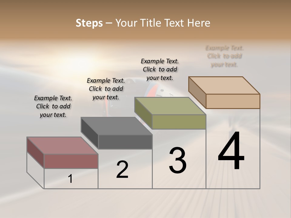 Sky Driver Way PowerPoint Template
