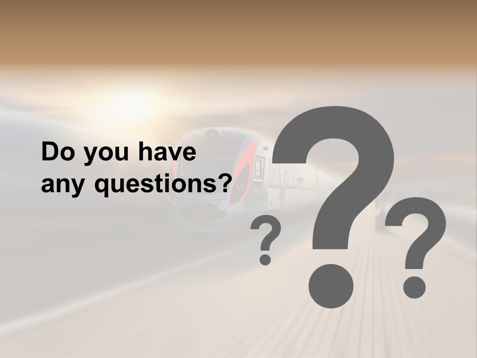 Sky Driver Way PowerPoint Template