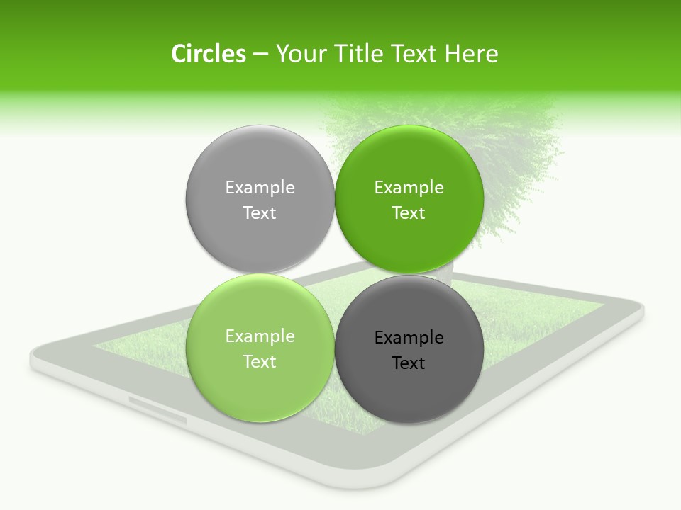 Touchpad Tech February PowerPoint Template