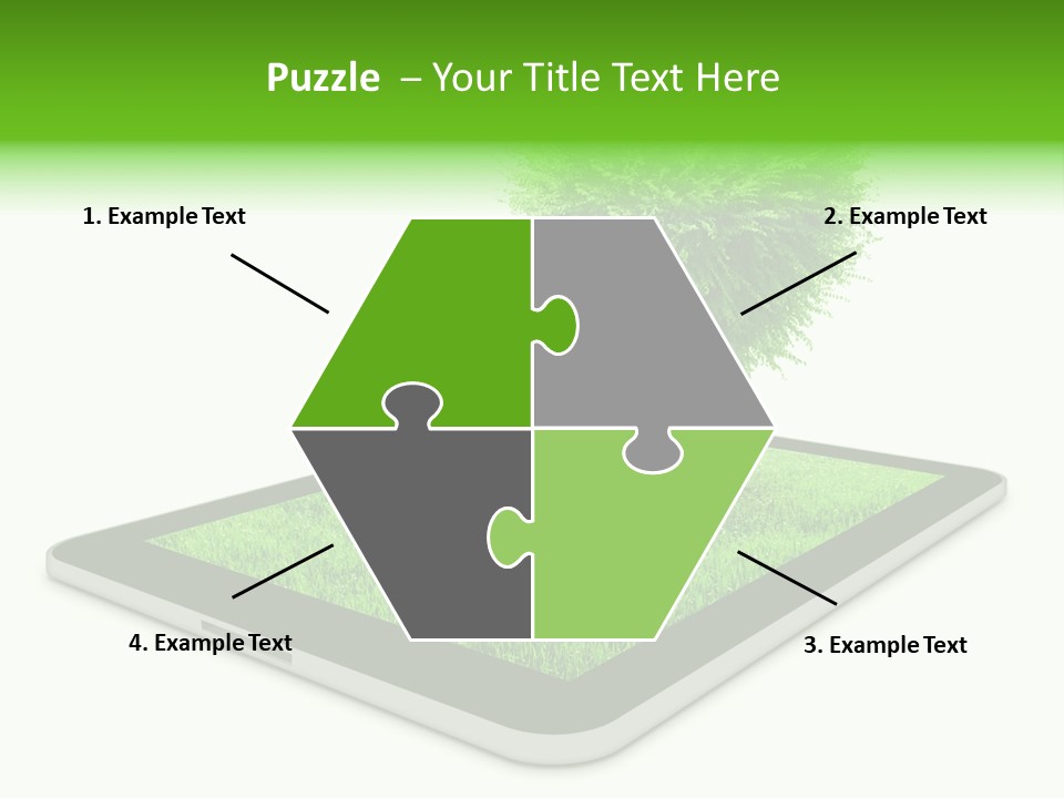 Touchpad Tech February PowerPoint Template