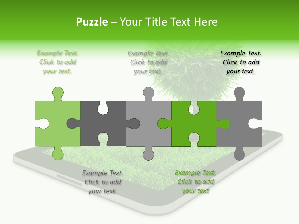 Touchpad Tech February PowerPoint Template