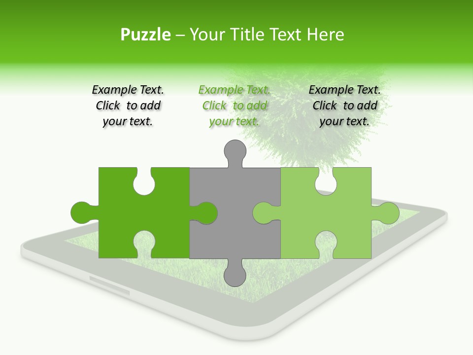 Touchpad Tech February PowerPoint Template