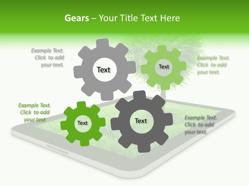 Touchpad Tech February PowerPoint Template