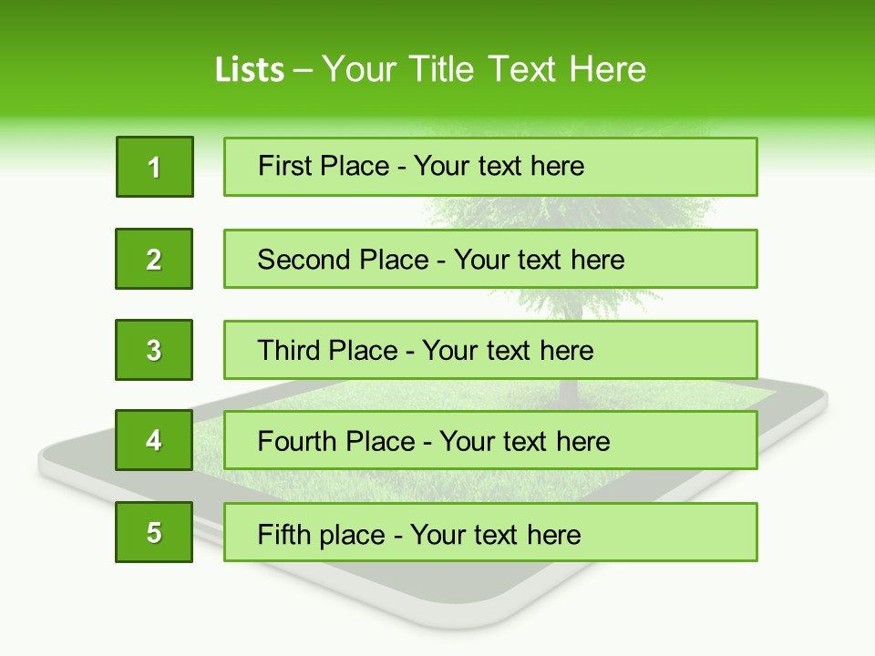 Touchpad Tech February PowerPoint Template