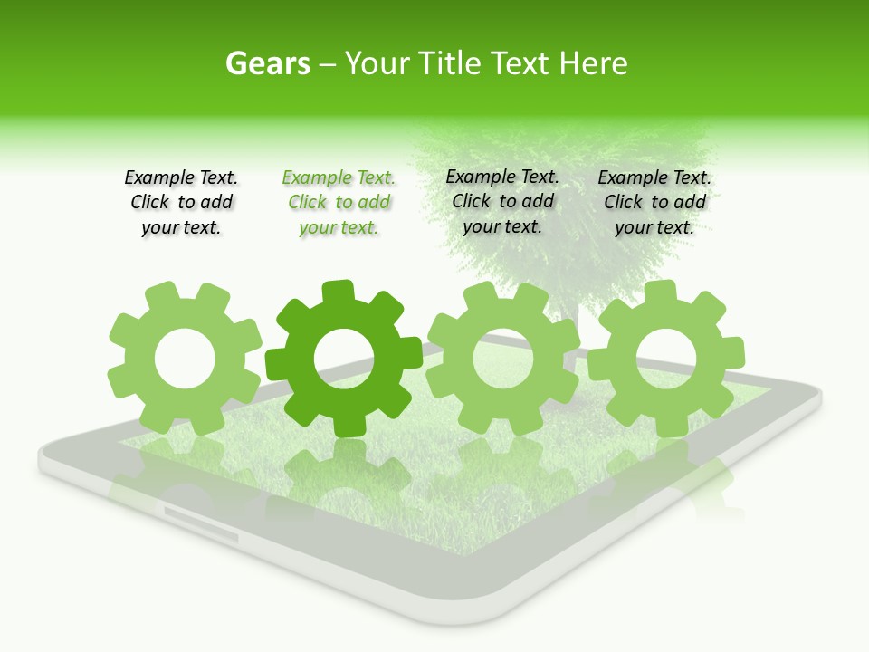 Touchpad Tech February PowerPoint Template