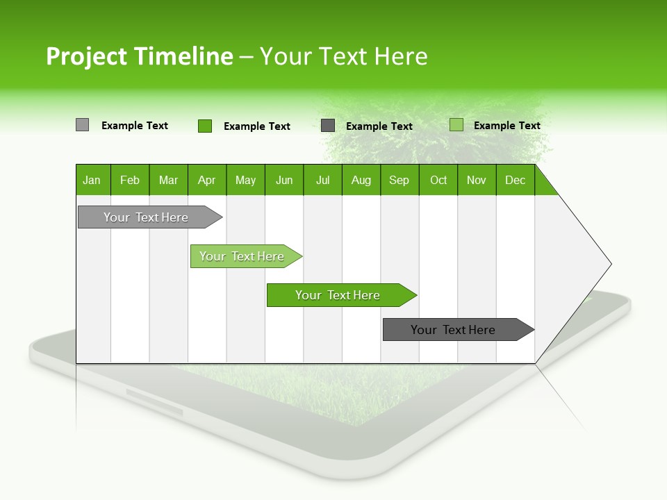Touchpad Tech February PowerPoint Template