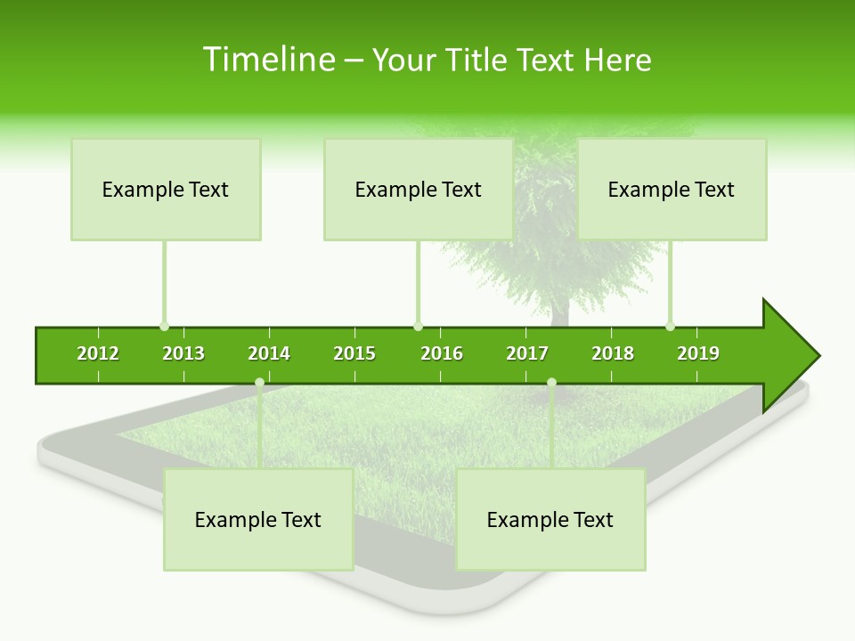 Touchpad Tech February PowerPoint Template