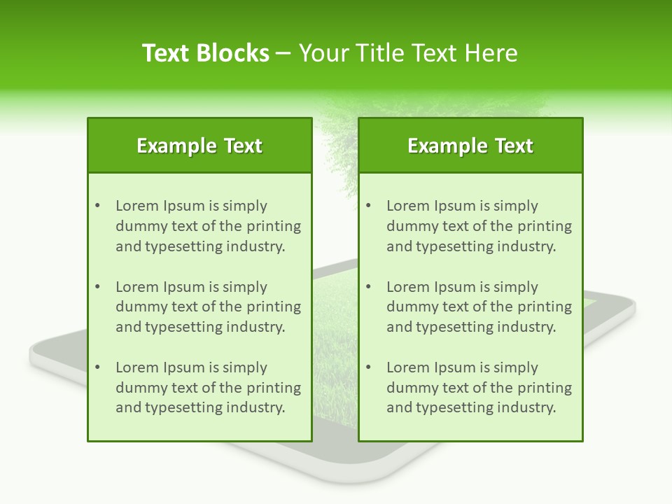 Touchpad Tech February PowerPoint Template