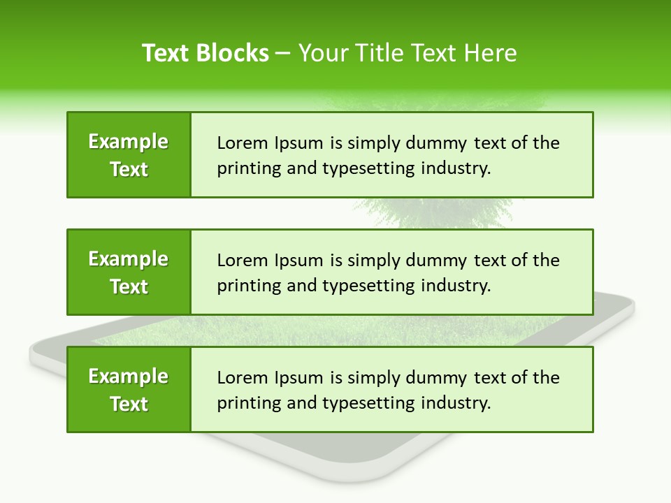 Touchpad Tech February PowerPoint Template