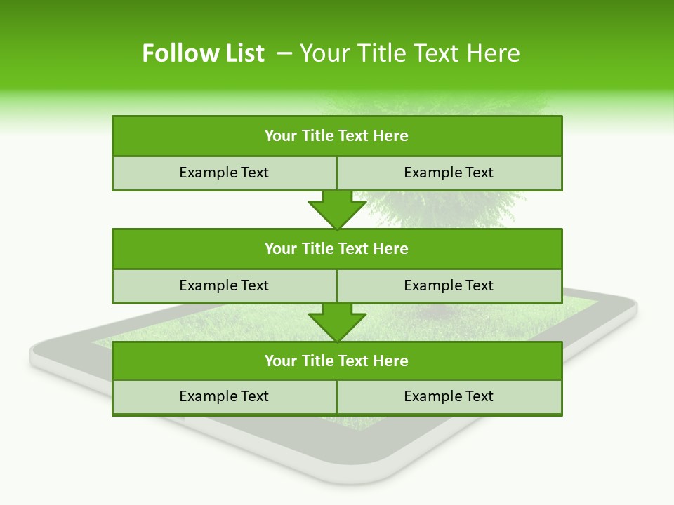 Touchpad Tech February PowerPoint Template