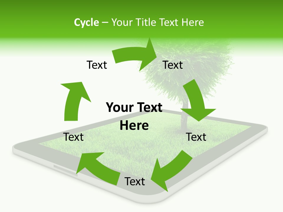 Touchpad Tech February PowerPoint Template