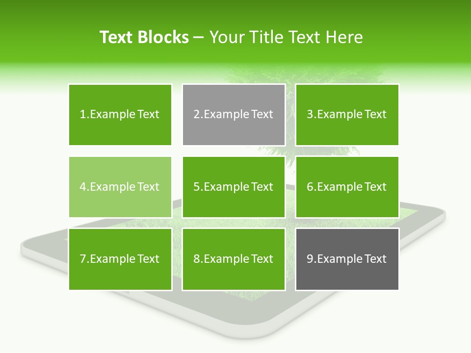 Touchpad Tech February PowerPoint Template