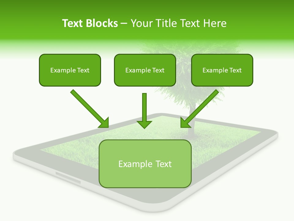 Touchpad Tech February PowerPoint Template