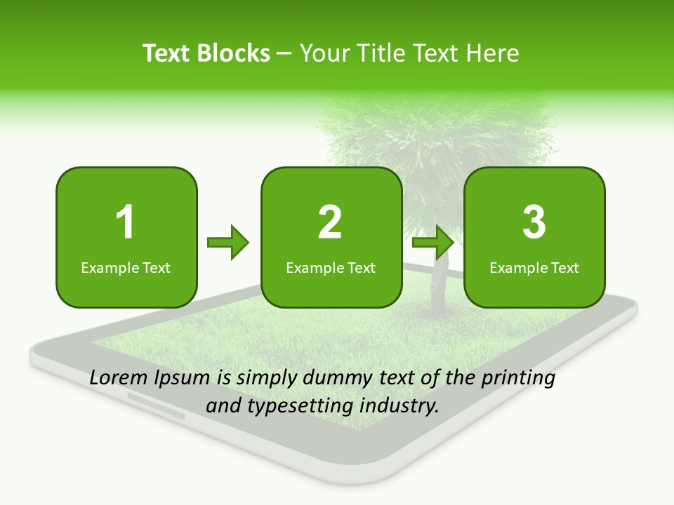 Touchpad Tech February PowerPoint Template