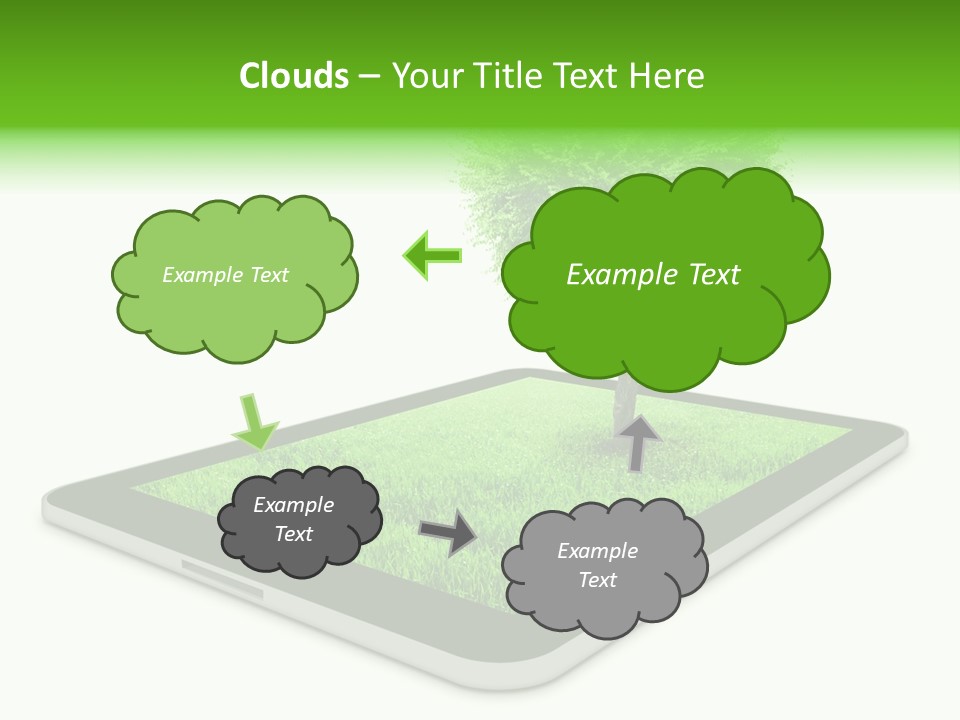 Touchpad Tech February PowerPoint Template