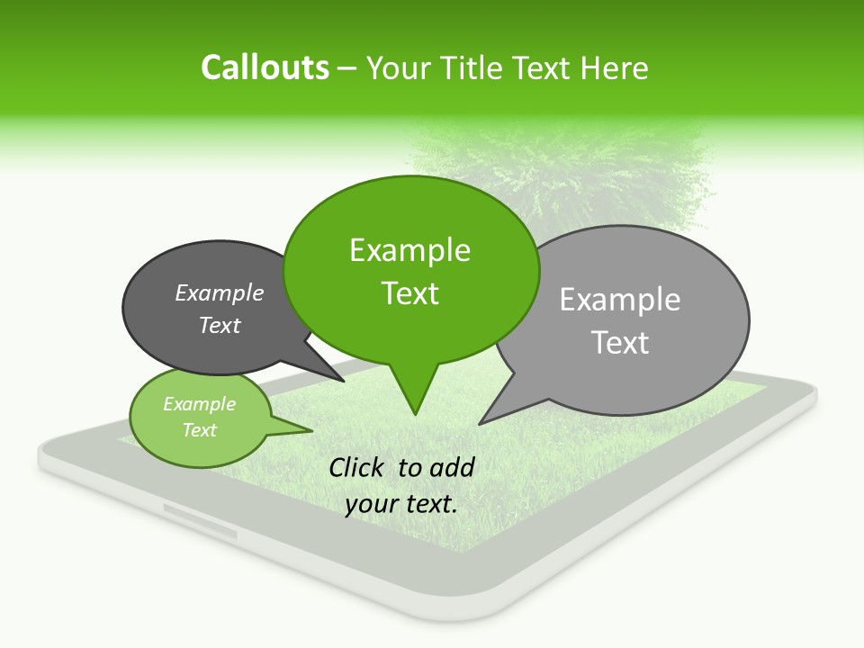 Touchpad Tech February PowerPoint Template