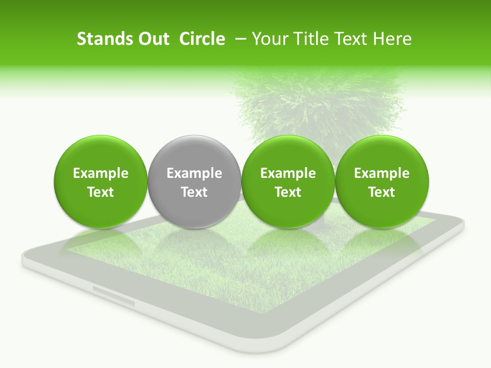 Touchpad Tech February PowerPoint Template