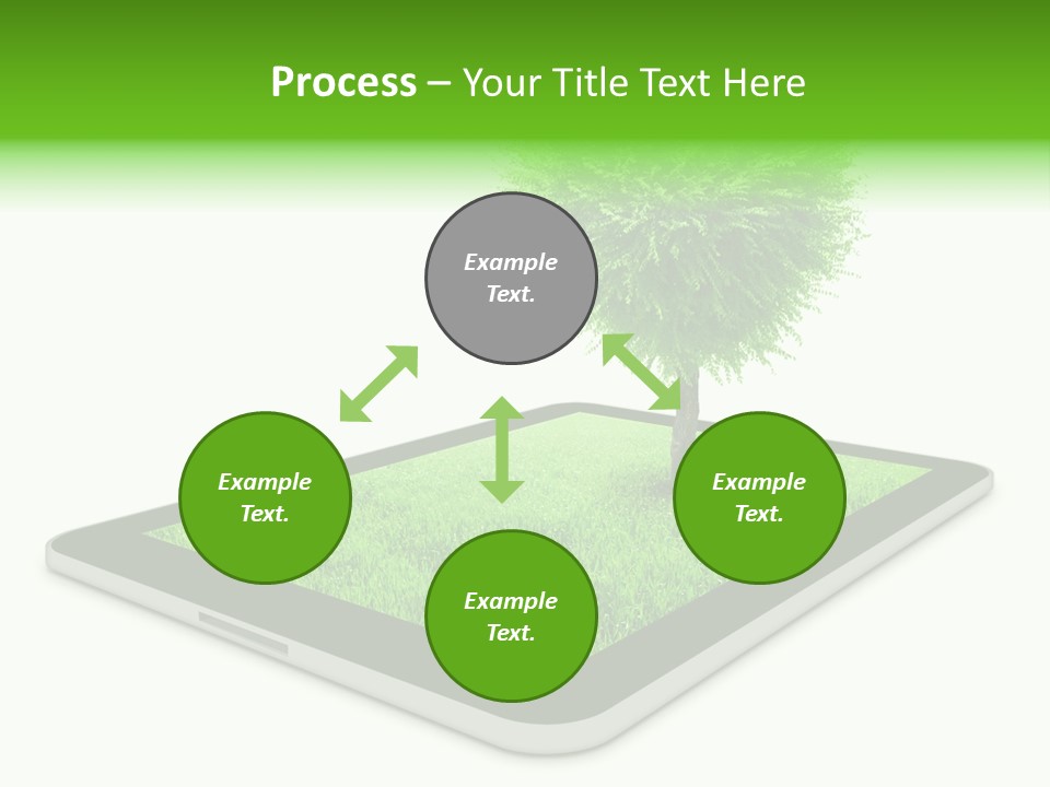 Touchpad Tech February PowerPoint Template