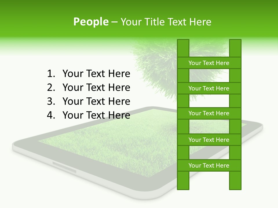 Touchpad Tech February PowerPoint Template