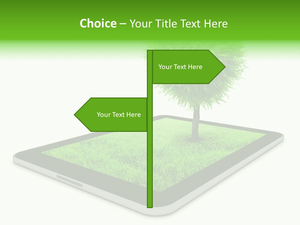 Touchpad Tech February PowerPoint Template