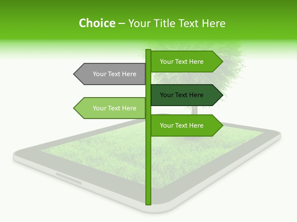 Touchpad Tech February PowerPoint Template