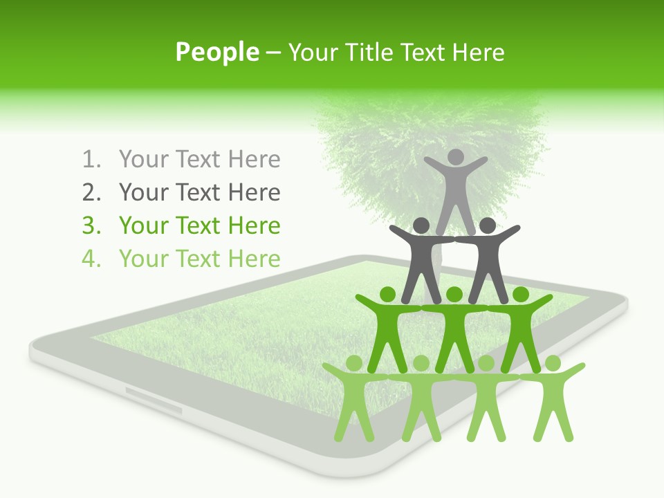 Touchpad Tech February PowerPoint Template