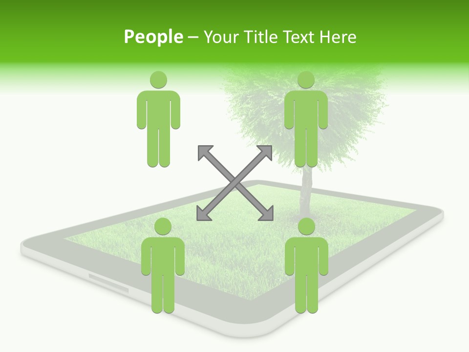 Touchpad Tech February PowerPoint Template