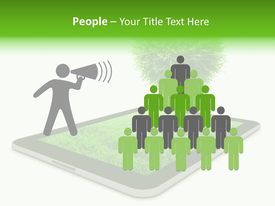 Touchpad Tech February PowerPoint Template