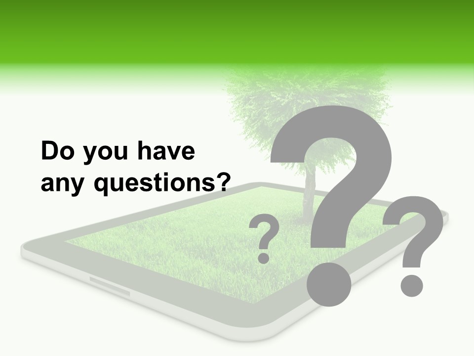 Touchpad Tech February PowerPoint Template