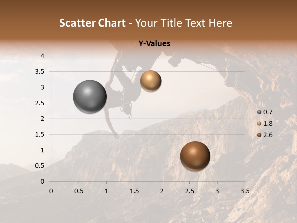 Wall Cliff Beautiful PowerPoint Template
