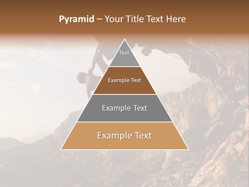 Wall Cliff Beautiful PowerPoint Template