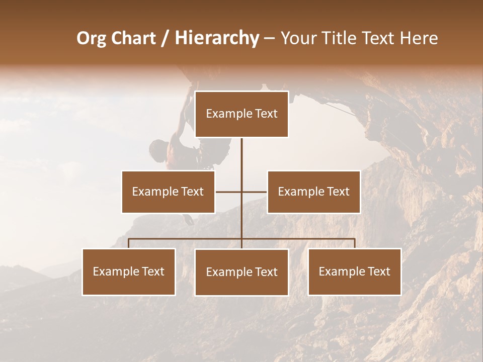 Wall Cliff Beautiful PowerPoint Template