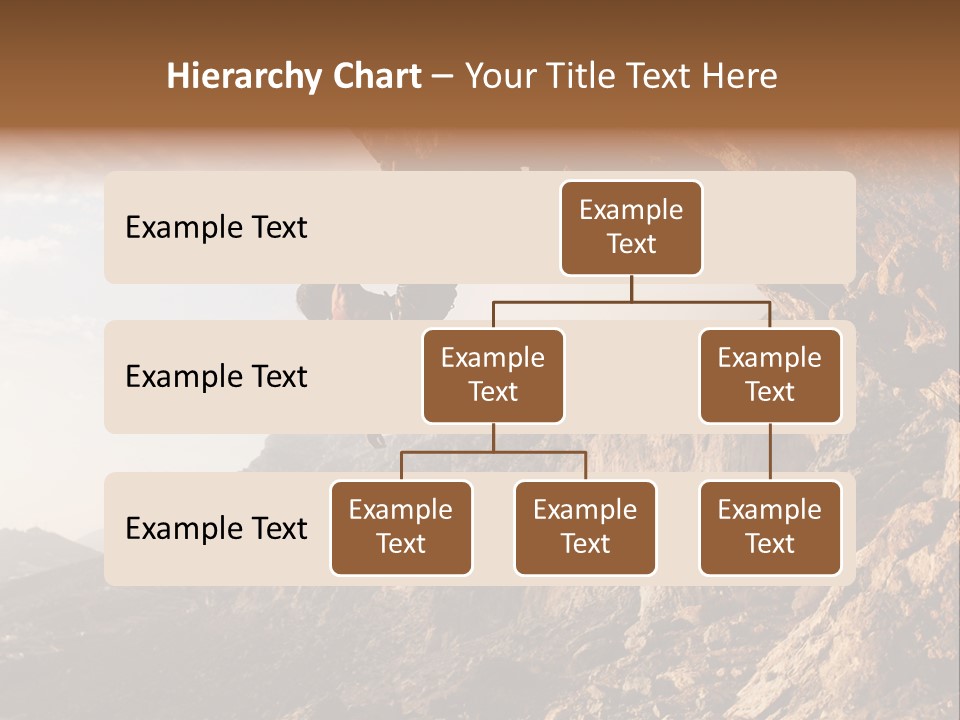 Wall Cliff Beautiful PowerPoint Template