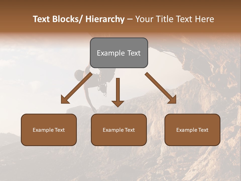Wall Cliff Beautiful PowerPoint Template